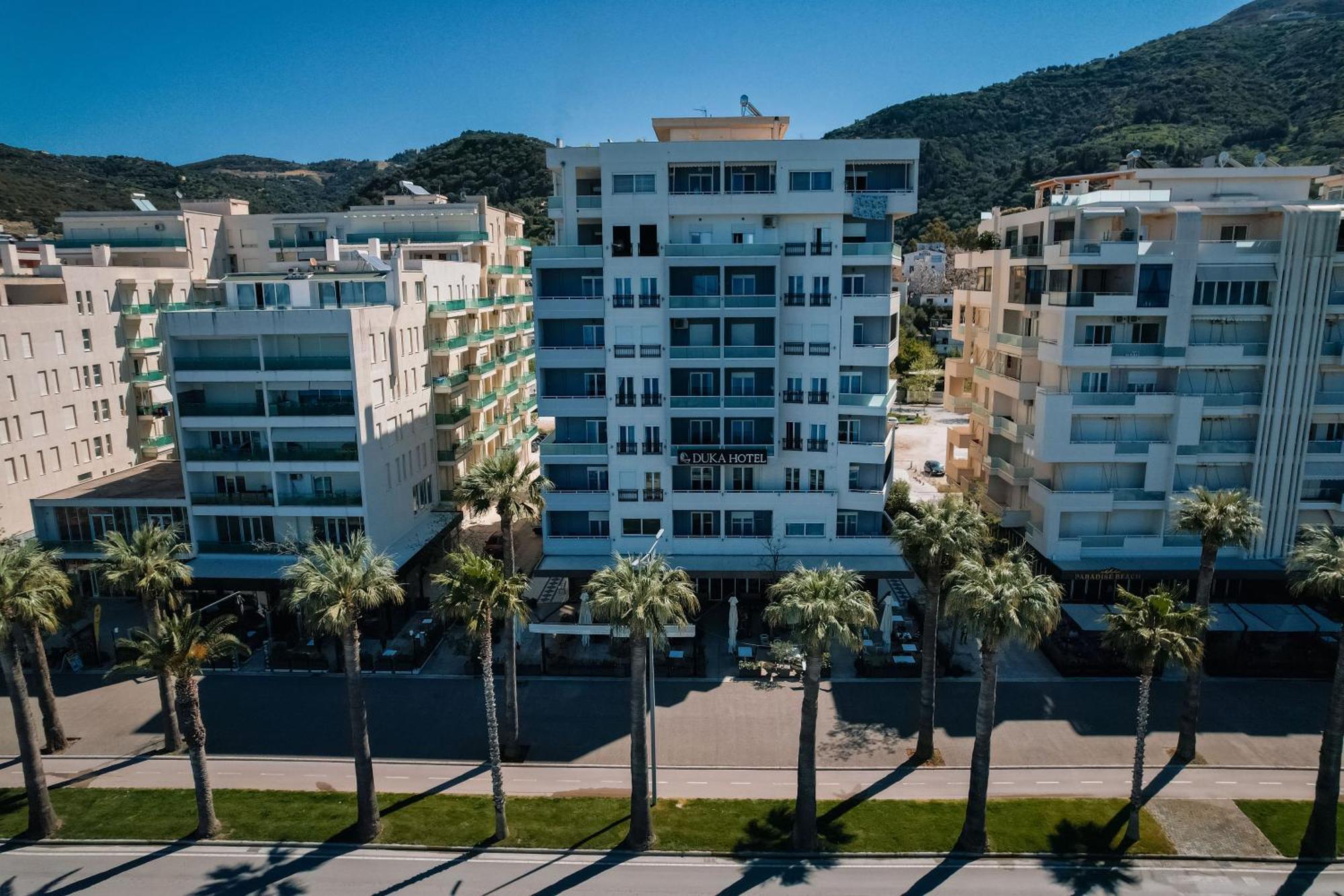 Duka Hotel Vlorë Exteriör bild